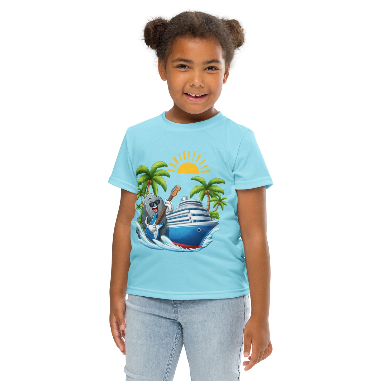 Rock n' Roll Cruise Kids crew neck t-shirt