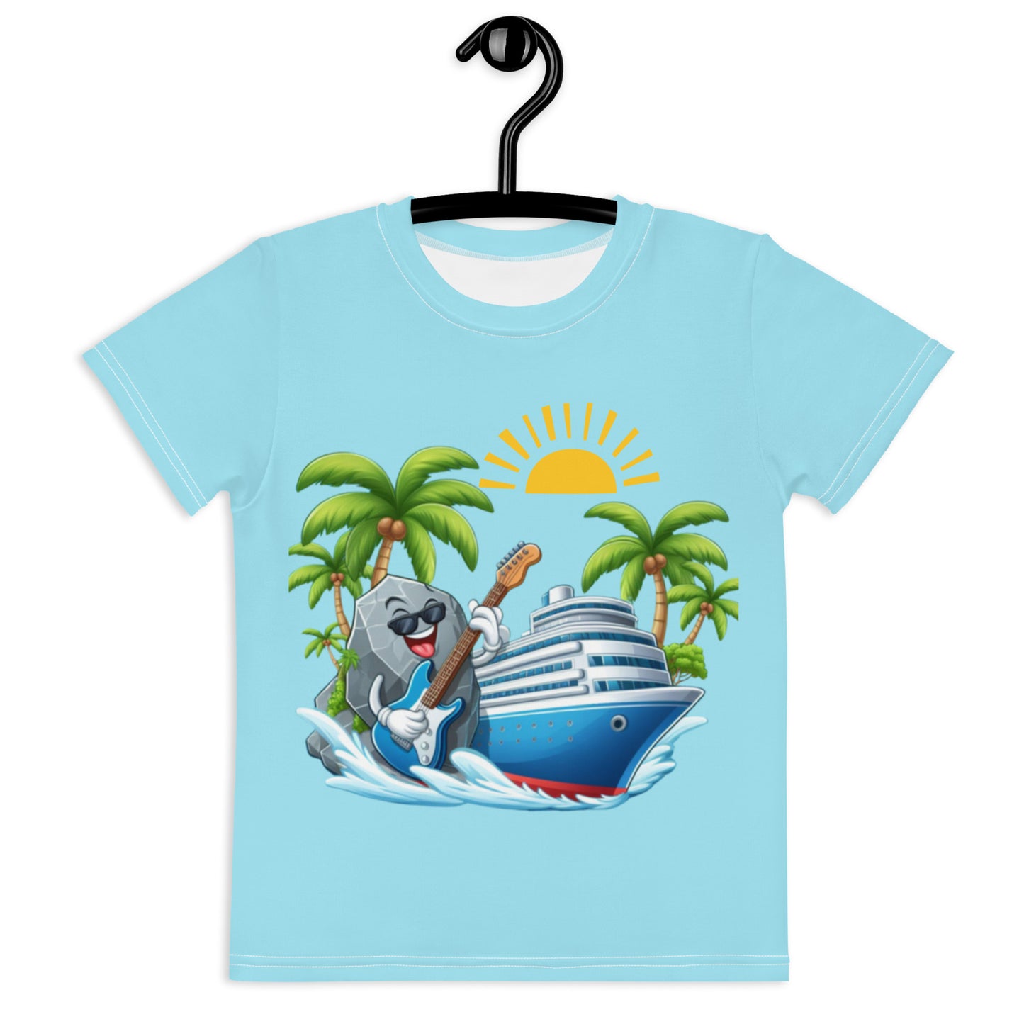 Rock n' Roll Cruise Kids crew neck t-shirt