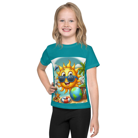 Sun Sand & Beach Kids crew neck t-shirt