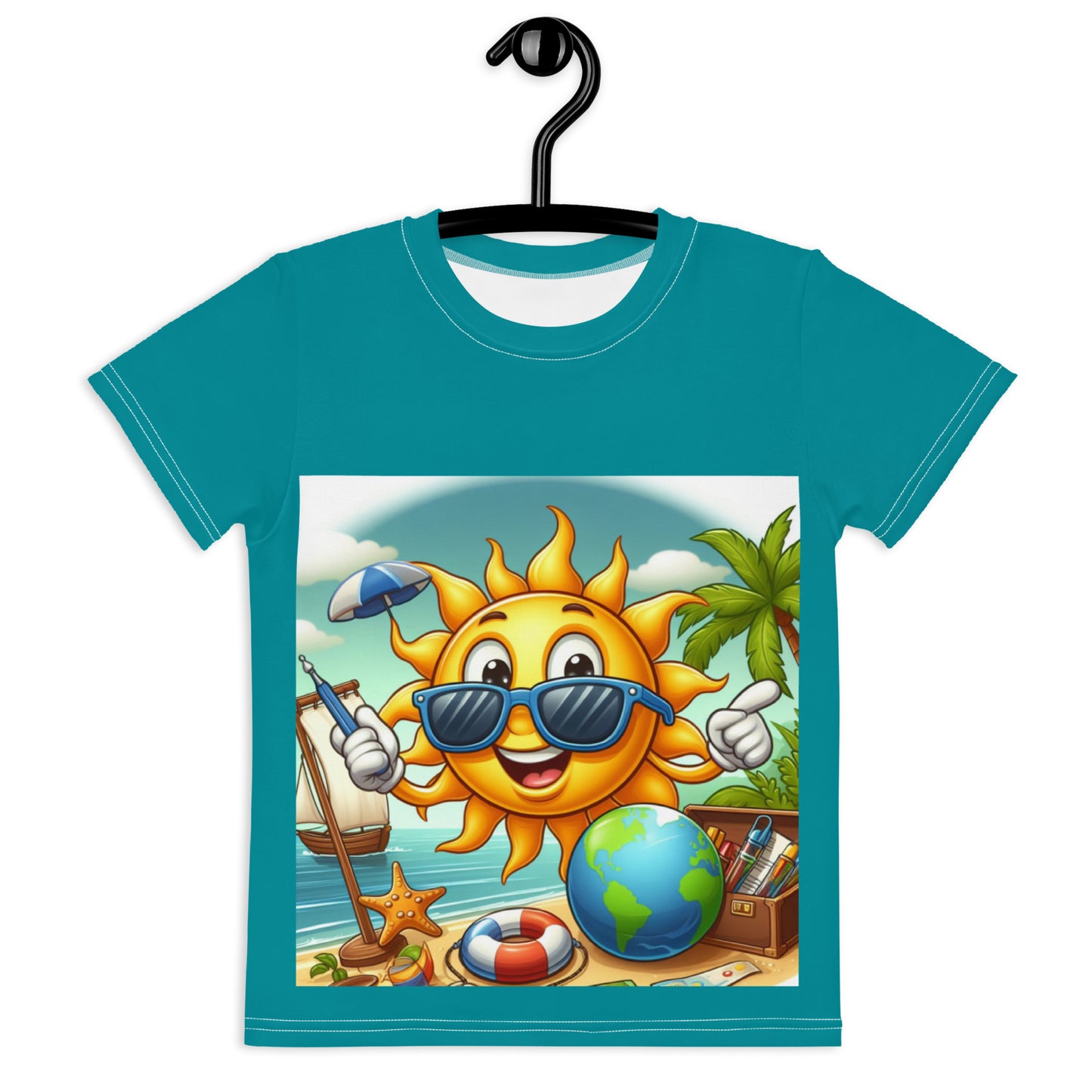 Sun Sand & Beach Kids crew neck t-shirt