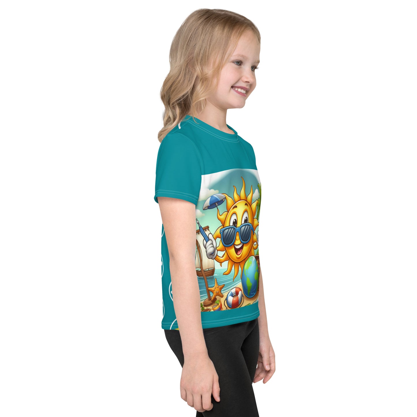 Sun Sand & Beach Kids crew neck t-shirt