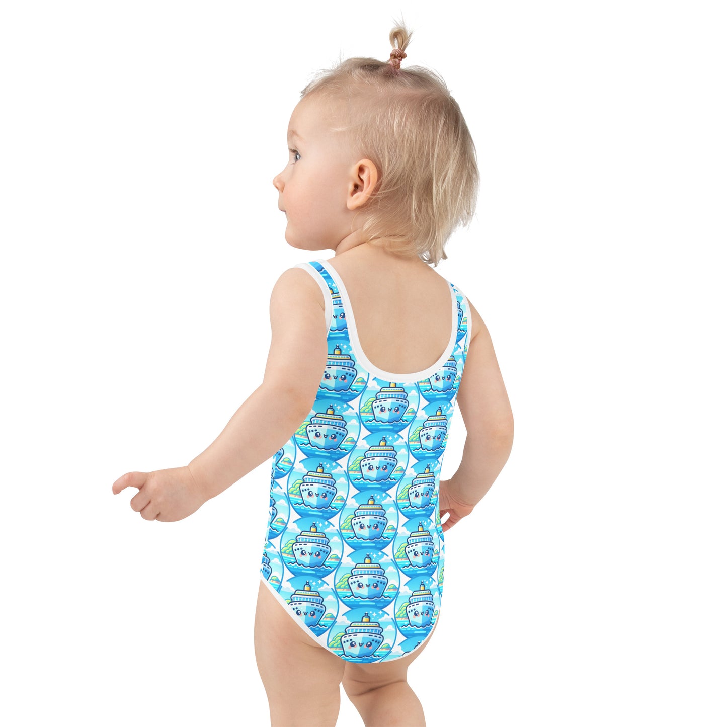 All-Over Print Kids Swimsuit