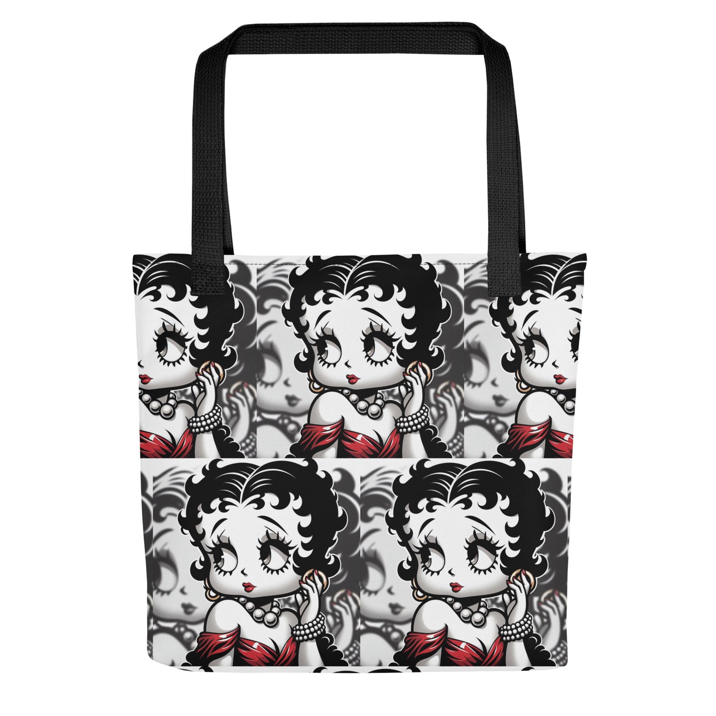 Betty Boop Retro Viibe Black & White Tote bag