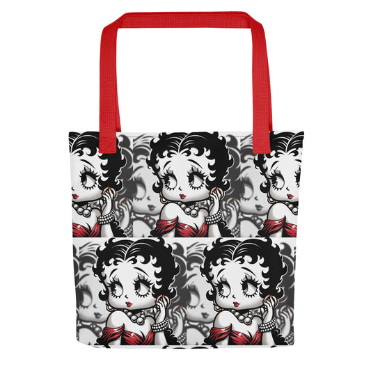 Betty Boop Retro Viibe Black & White Tote bag