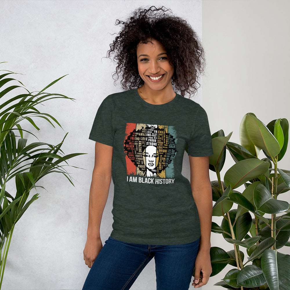 I am Black History Unisex t-shirt