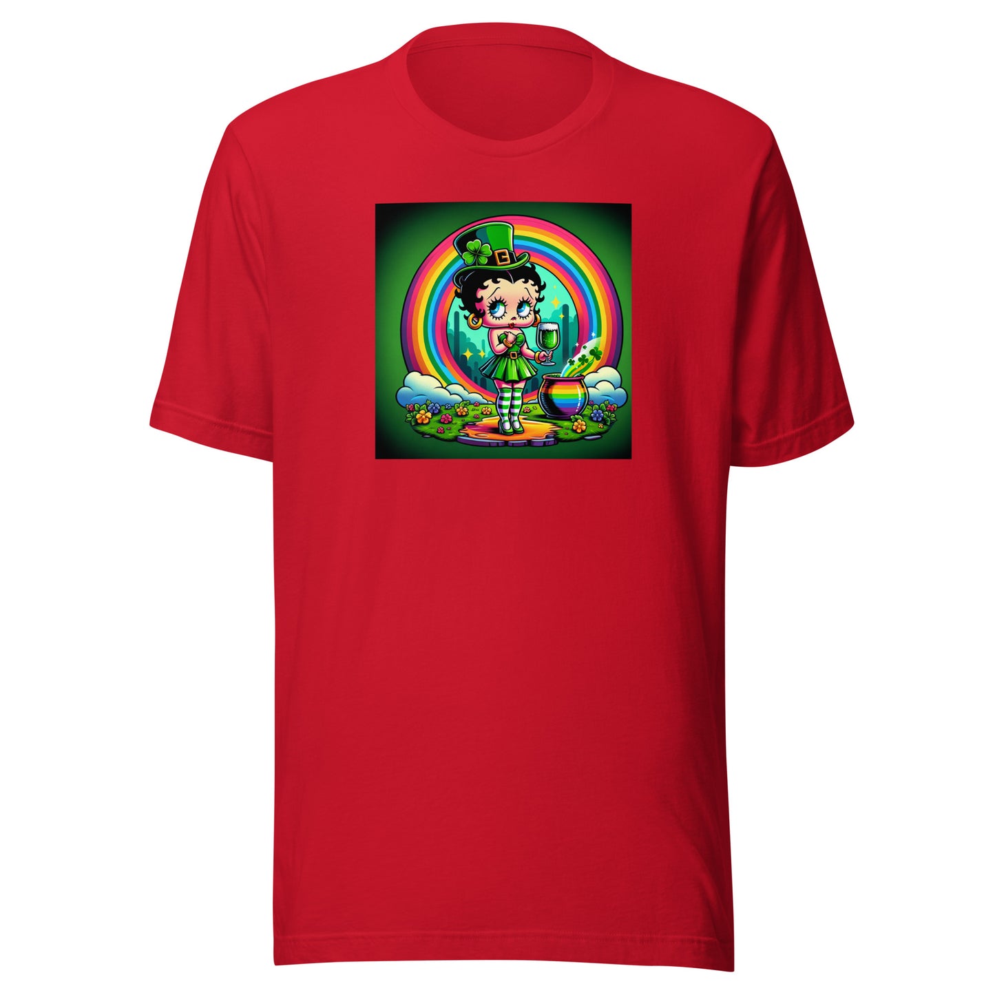 Betty Boop's St. Paddy's Day Unisex t-shirt