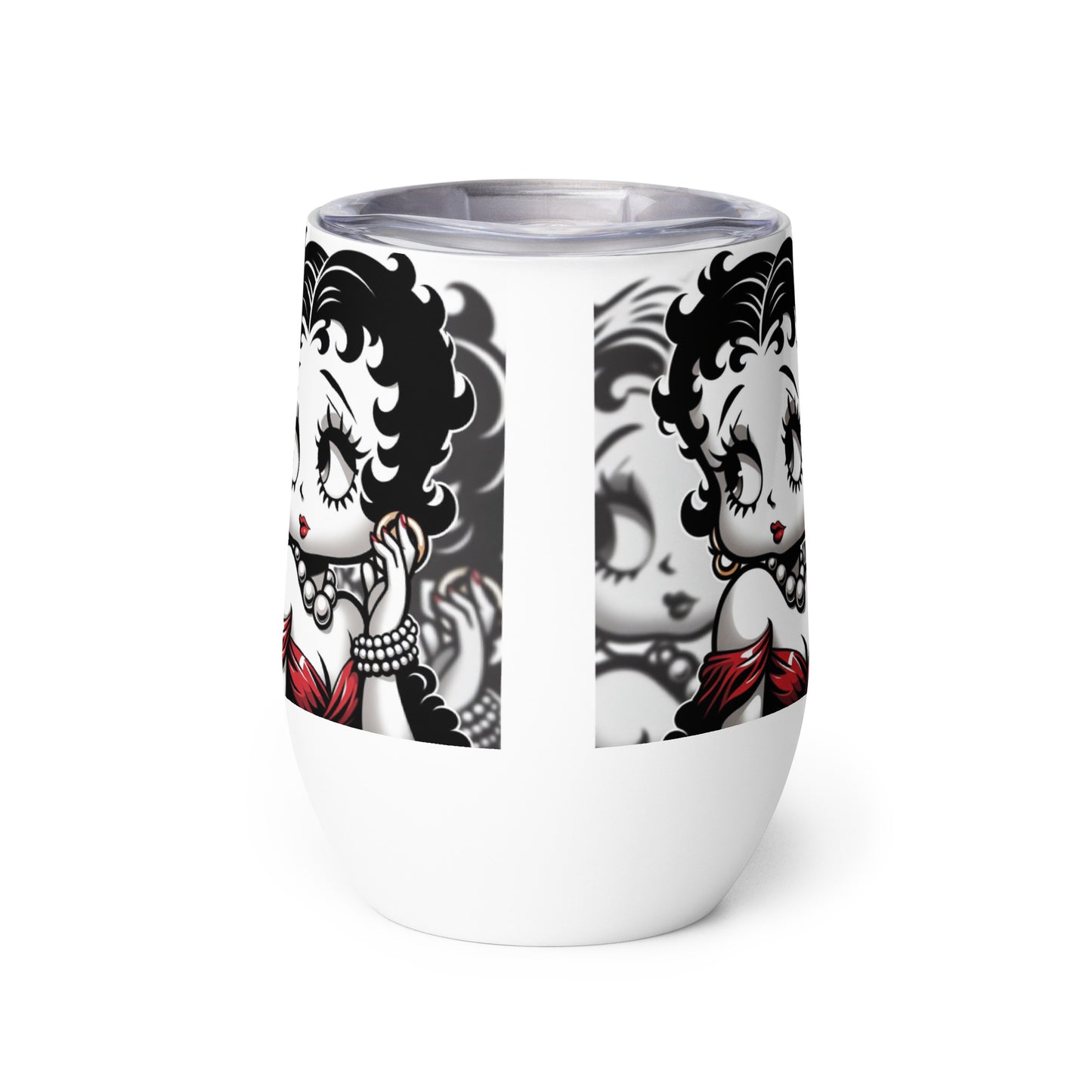 Betty Boop Glam Wine tumbler