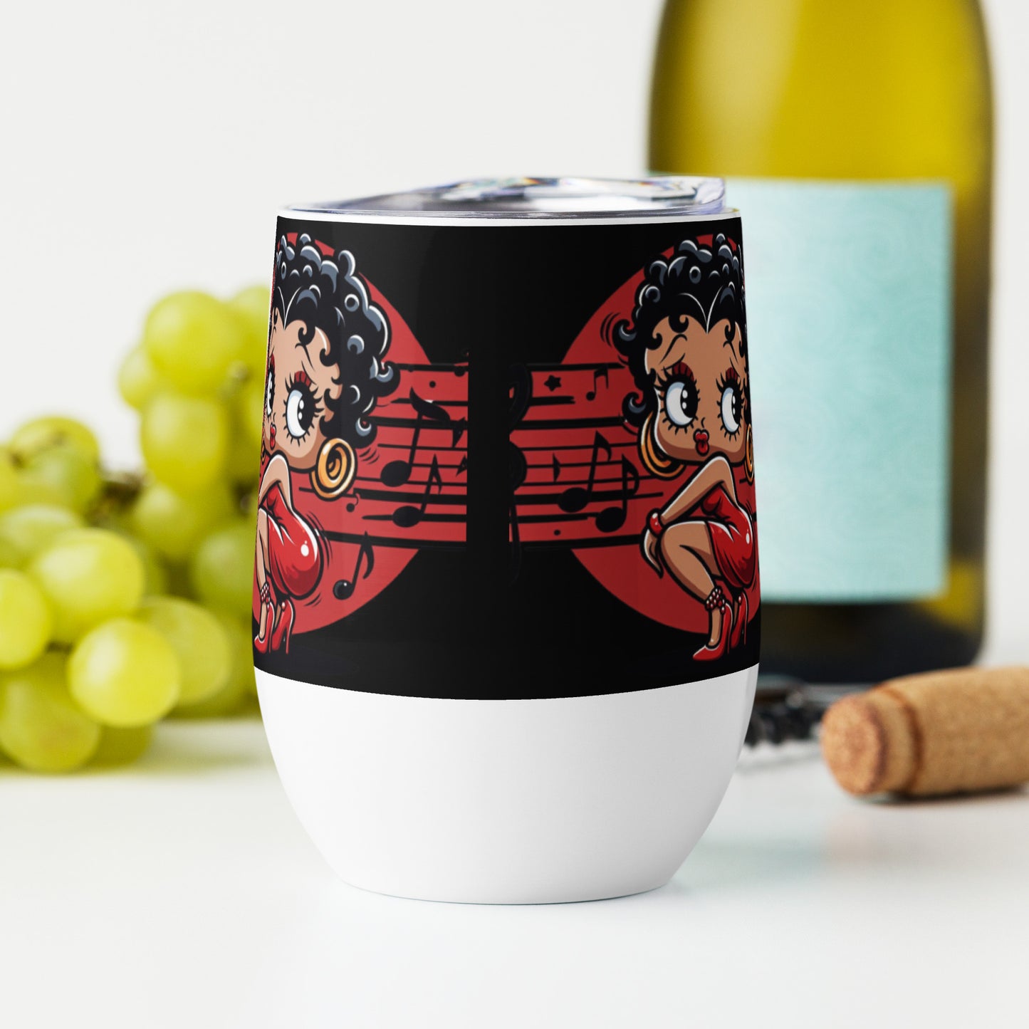 Betty Boop’s Musical Wine Tumbler