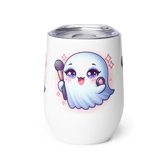 Glam Ghost Wine tumbler