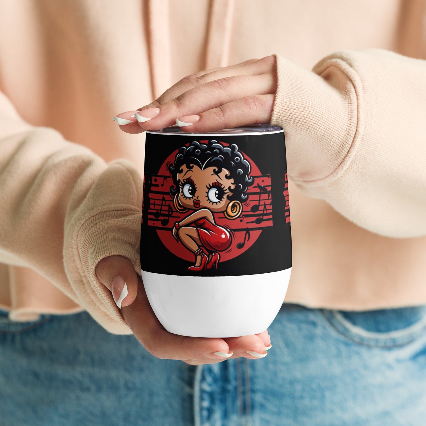 Betty Boop’s Musical Wine Tumbler