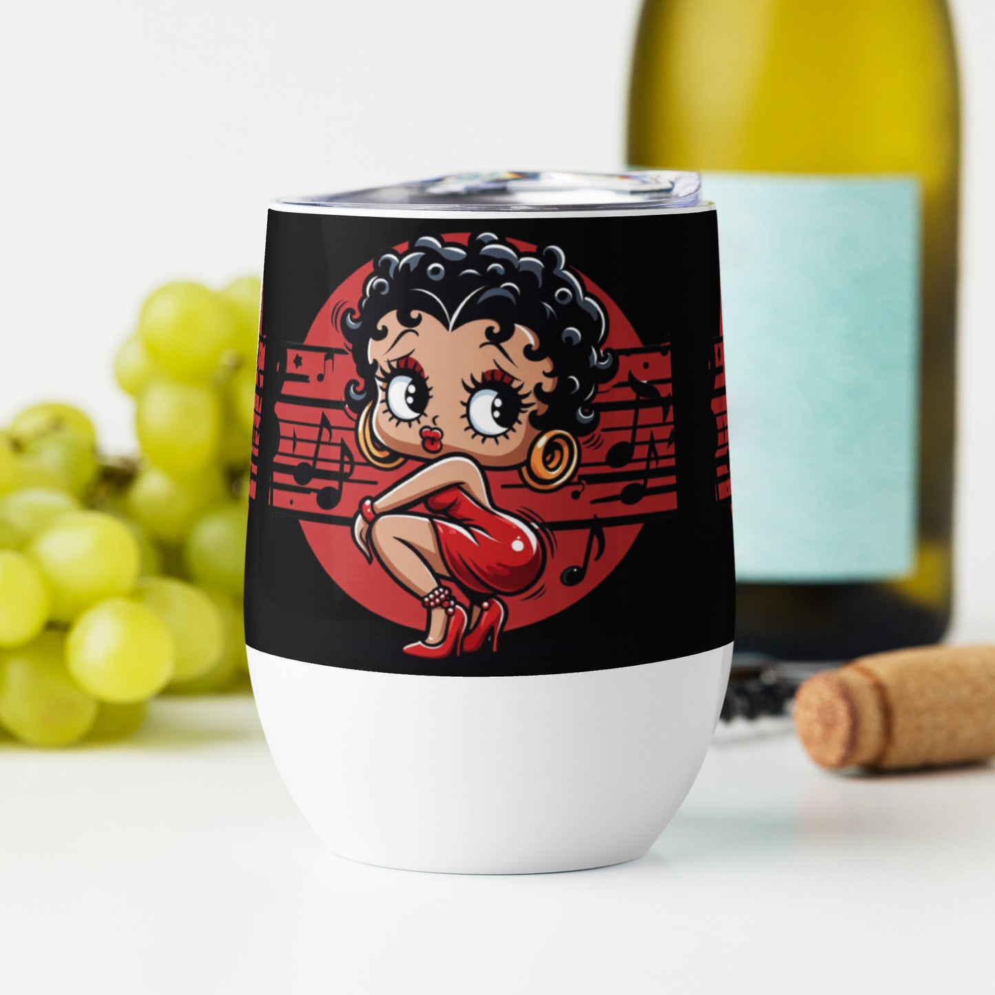 Betty Boop’s Musical Wine Tumbler