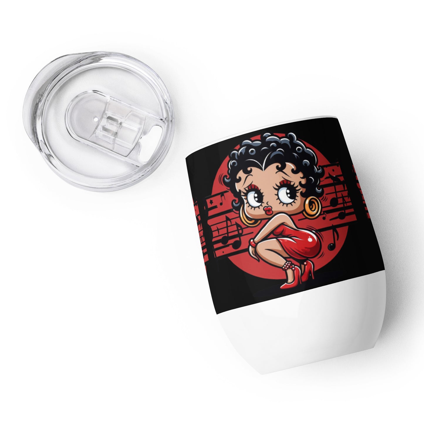 Betty Boop’s Musical Wine Tumbler