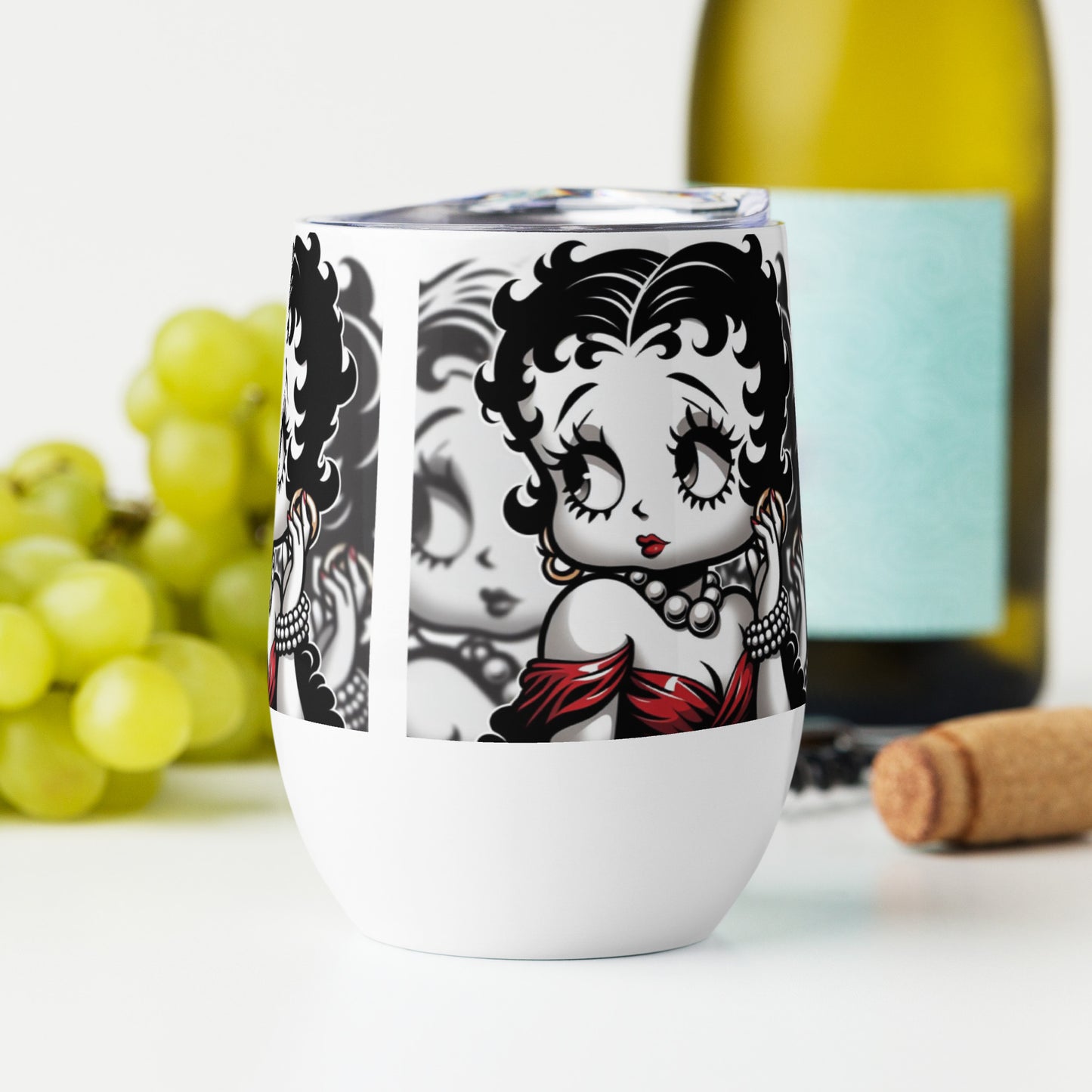 Betty Boop Glam Wine tumbler