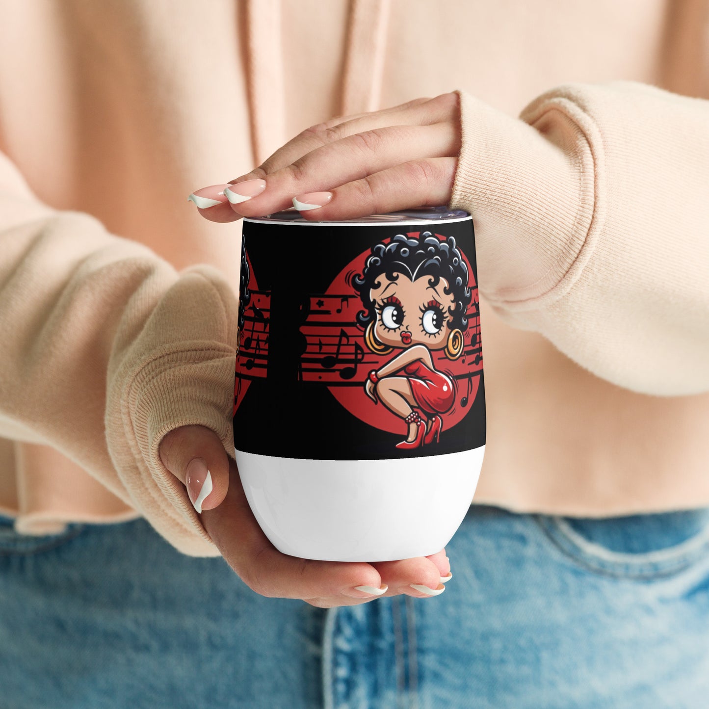 Betty Boop’s Musical Wine Tumbler