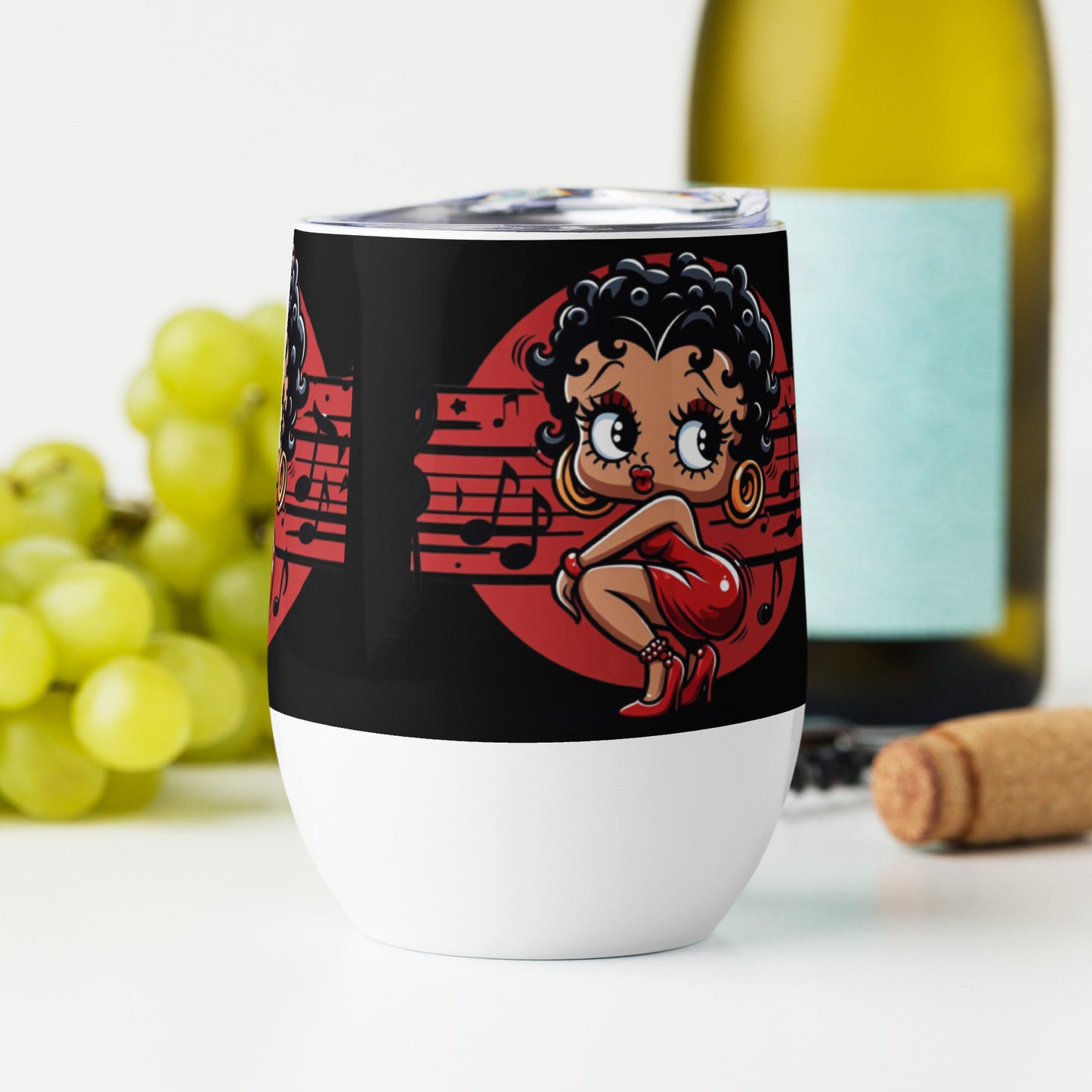 Betty Boop’s Musical Wine Tumbler