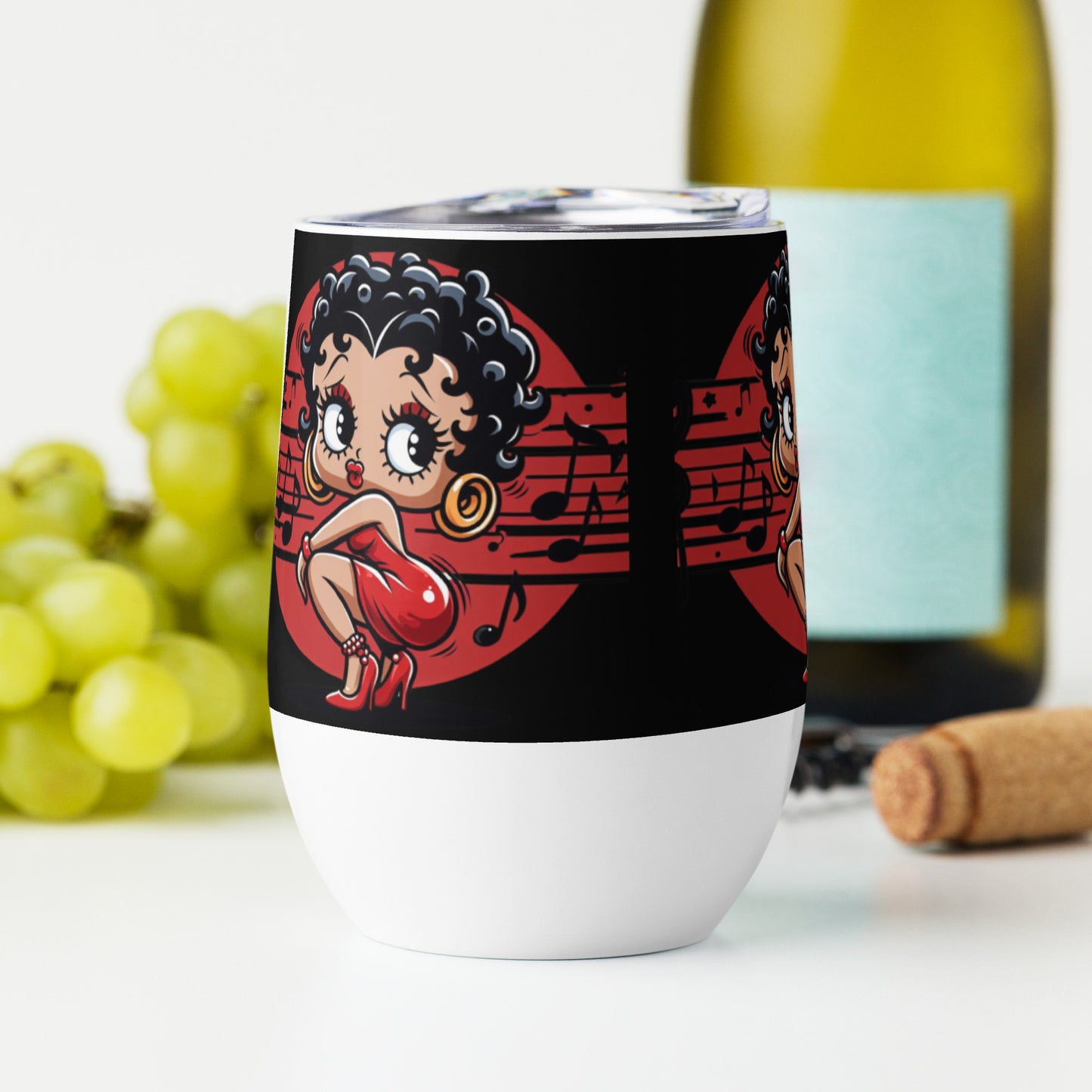 Betty Boop’s Musical Wine Tumbler