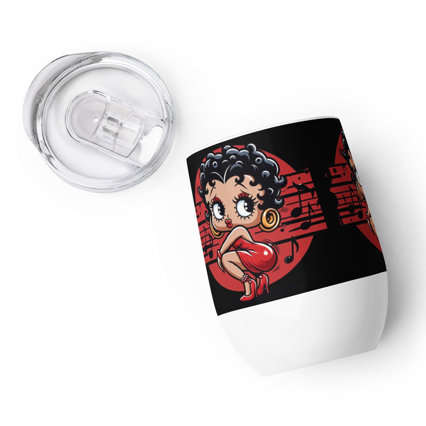 Betty Boop’s Musical Wine Tumbler