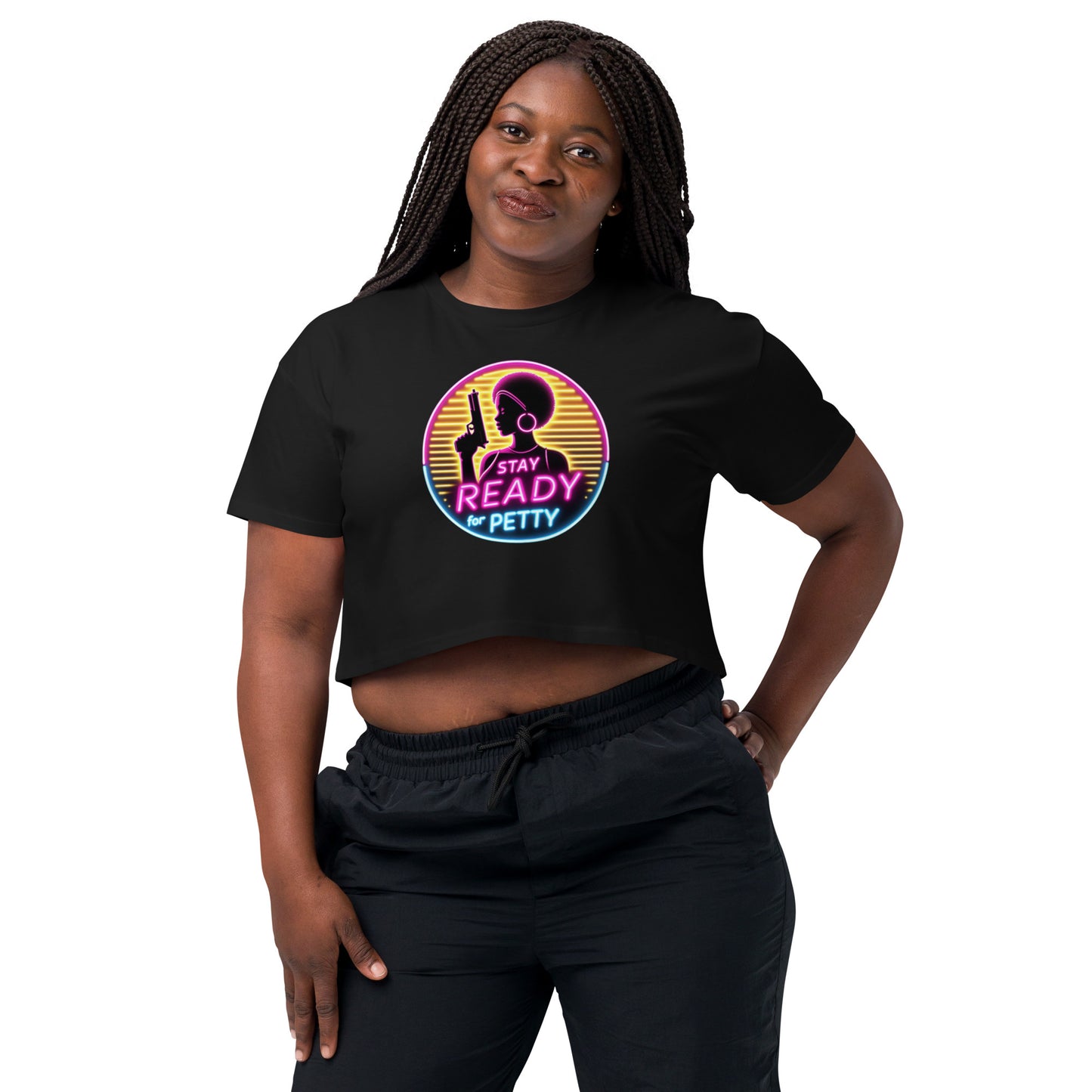 Stay Ready for the Petty Women’s crop top