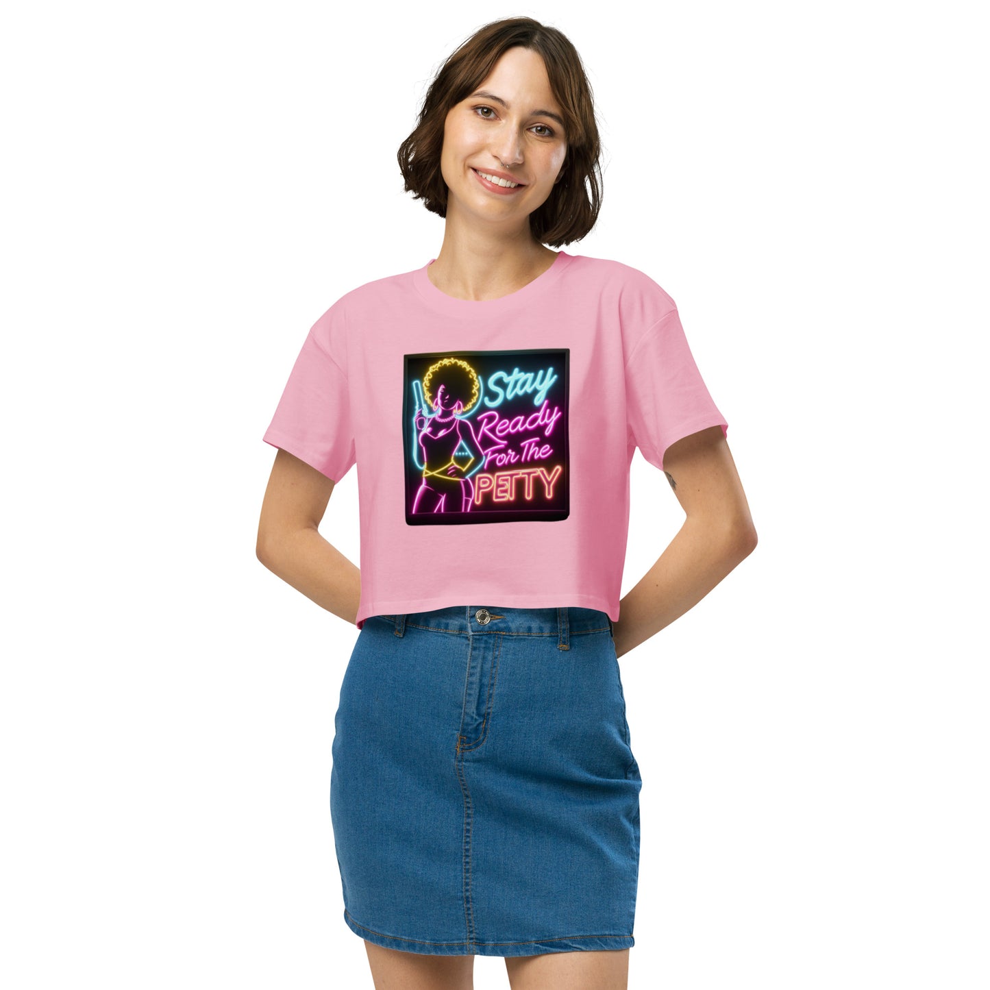 Stay Petty Women’s crop top