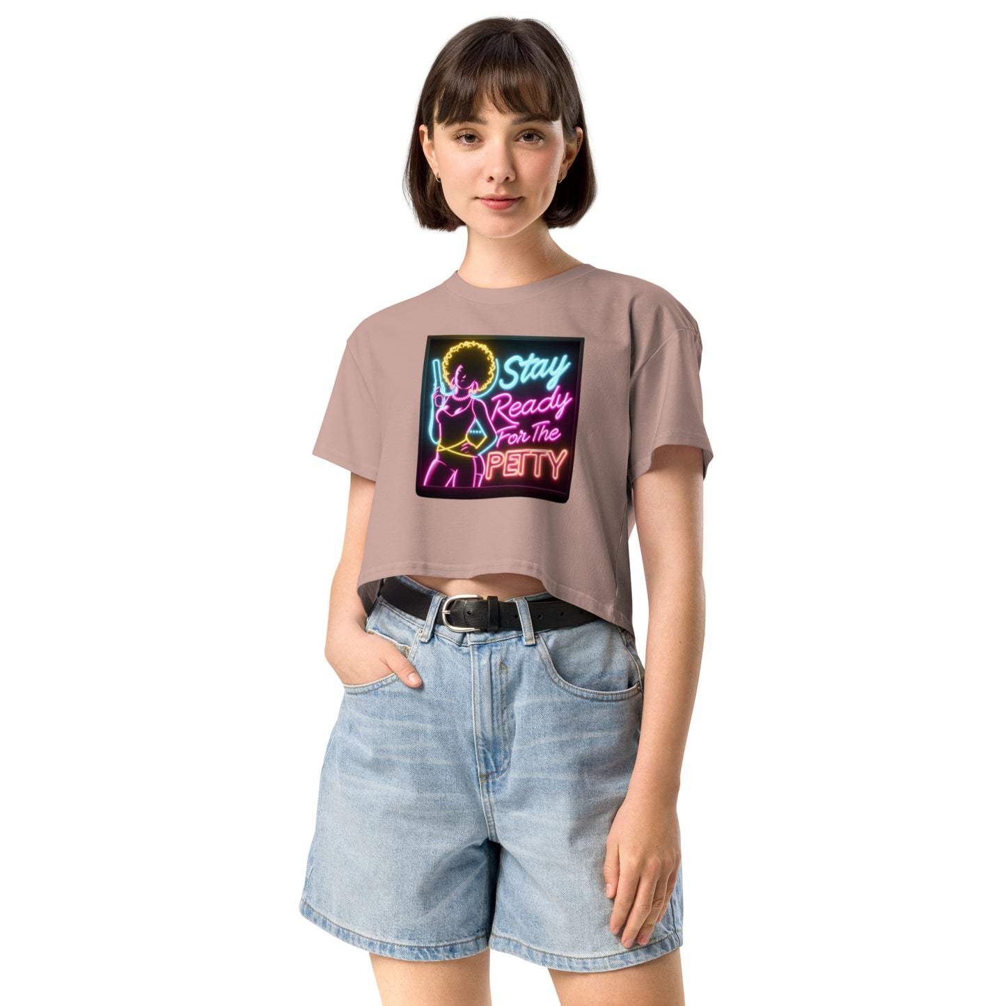 Stay Petty Women’s crop top