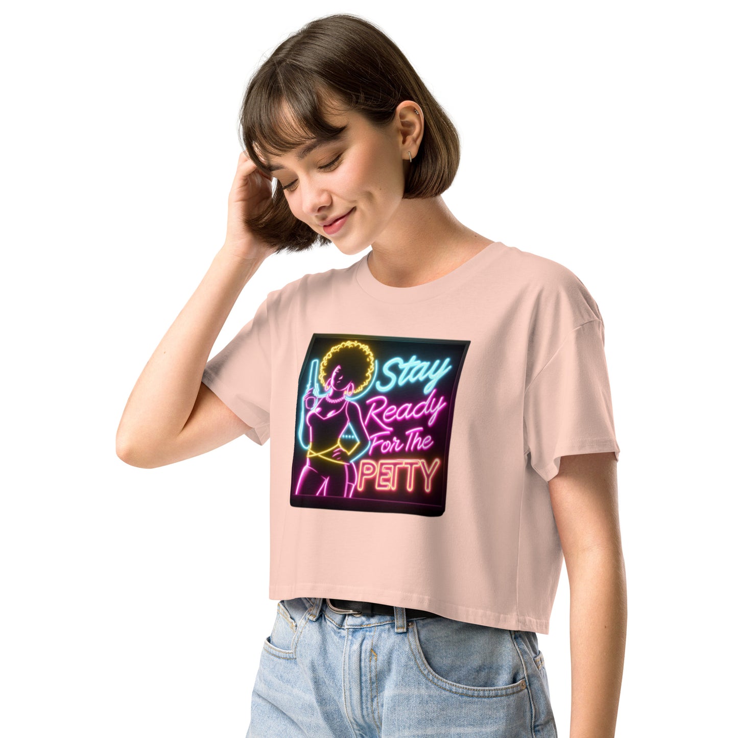 Stay Petty Women’s crop top