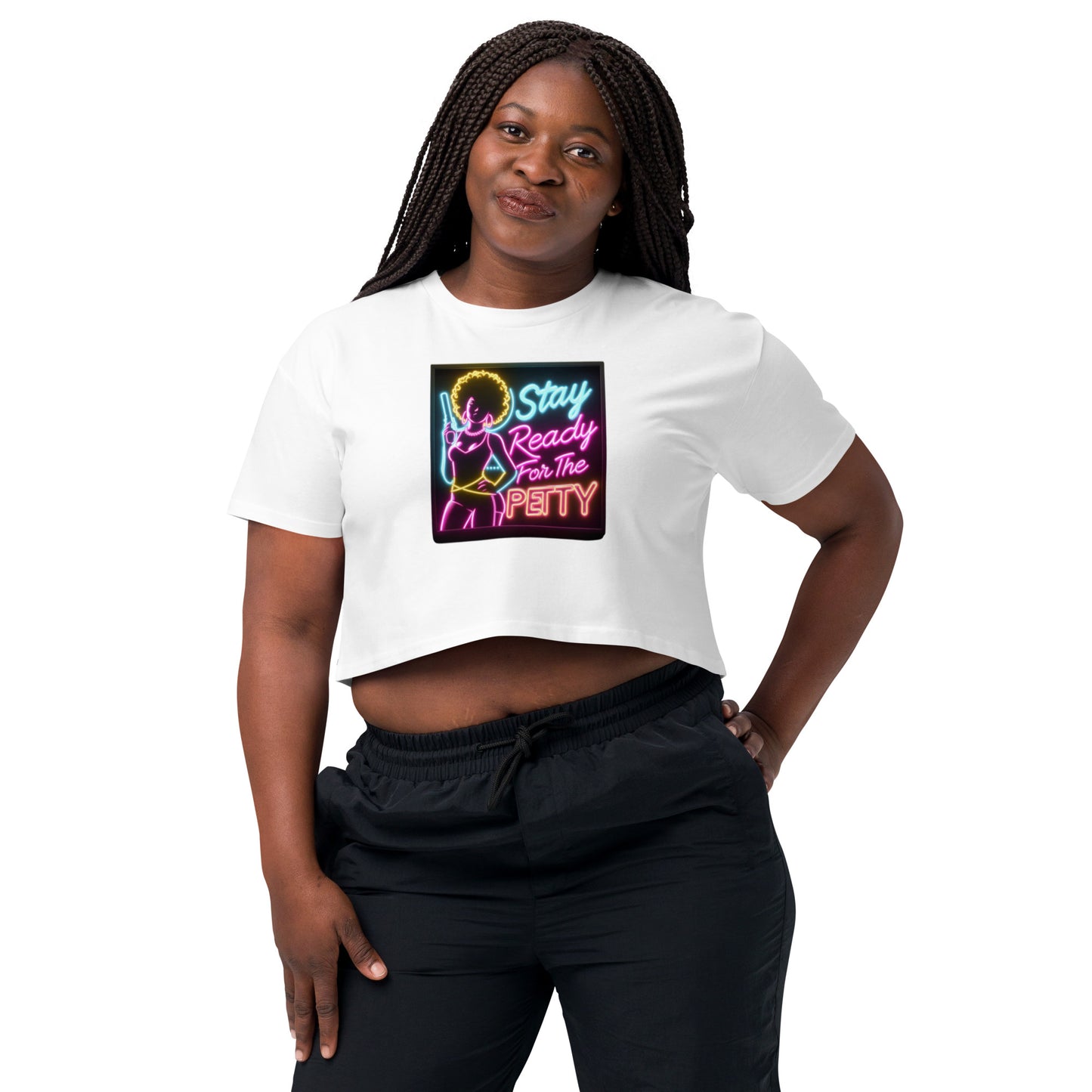 Stay Petty Women’s crop top